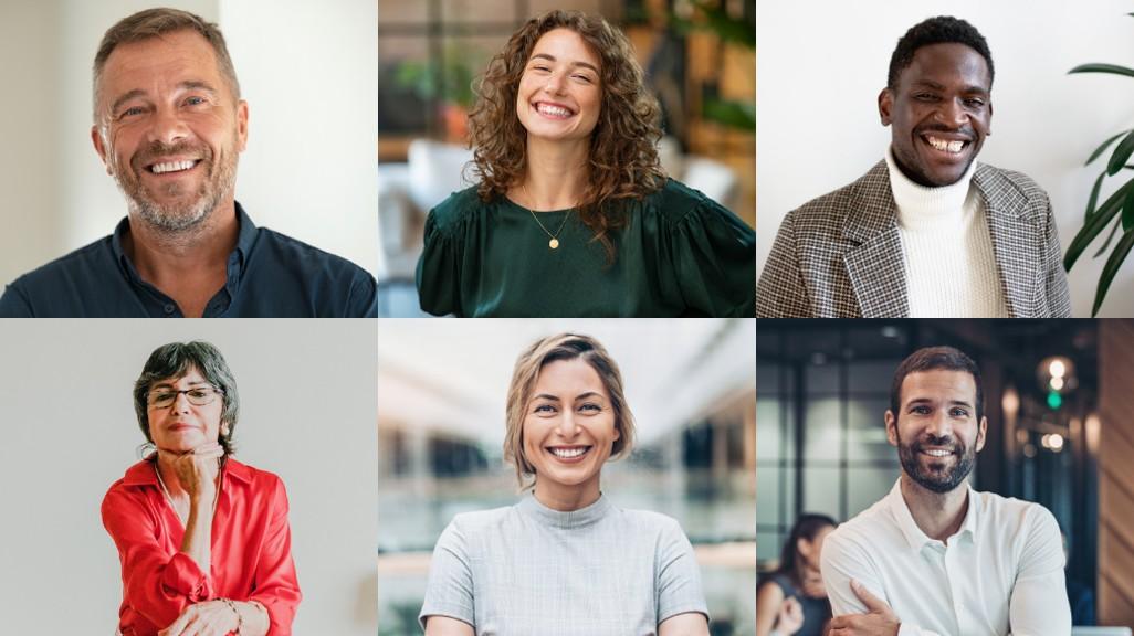 Six first-time leaders from different companies